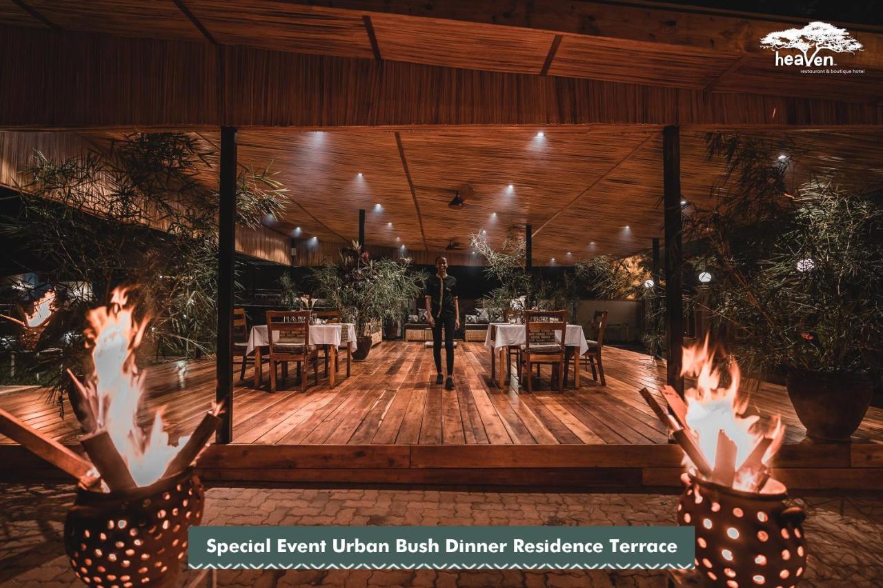 Heaven Restaurant & Boutique Hotel Kigali Buitenkant foto